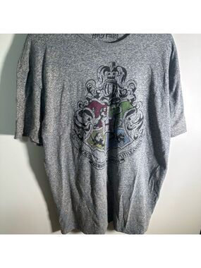 Harry Potter Gray Graphic T Shirt